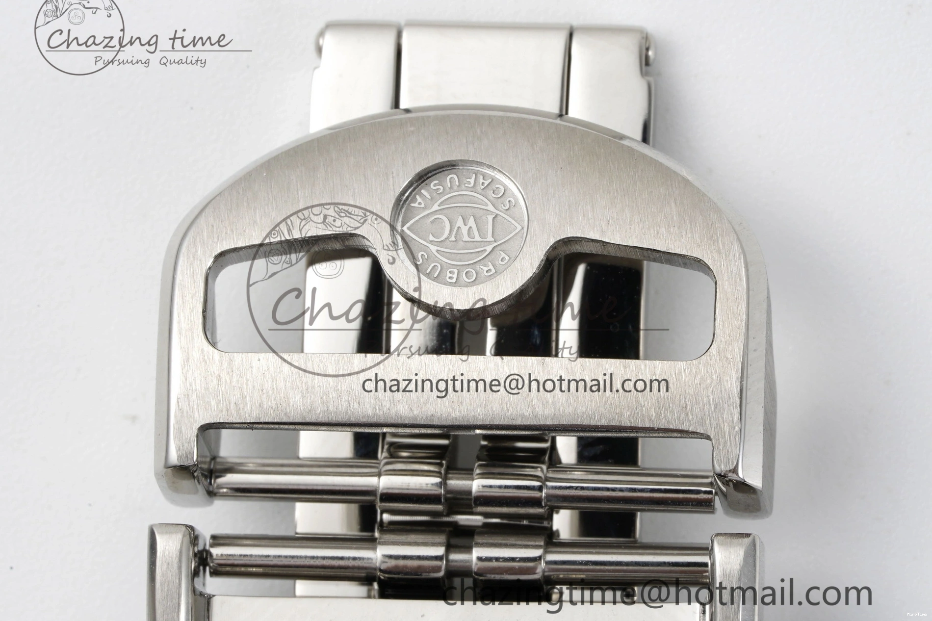 MIROTIME 1230 Portuguese Chrono IW3716 RSF 1:1 Best Edition Blue Dial on Black Leather Strap A RelaxedFit 7045